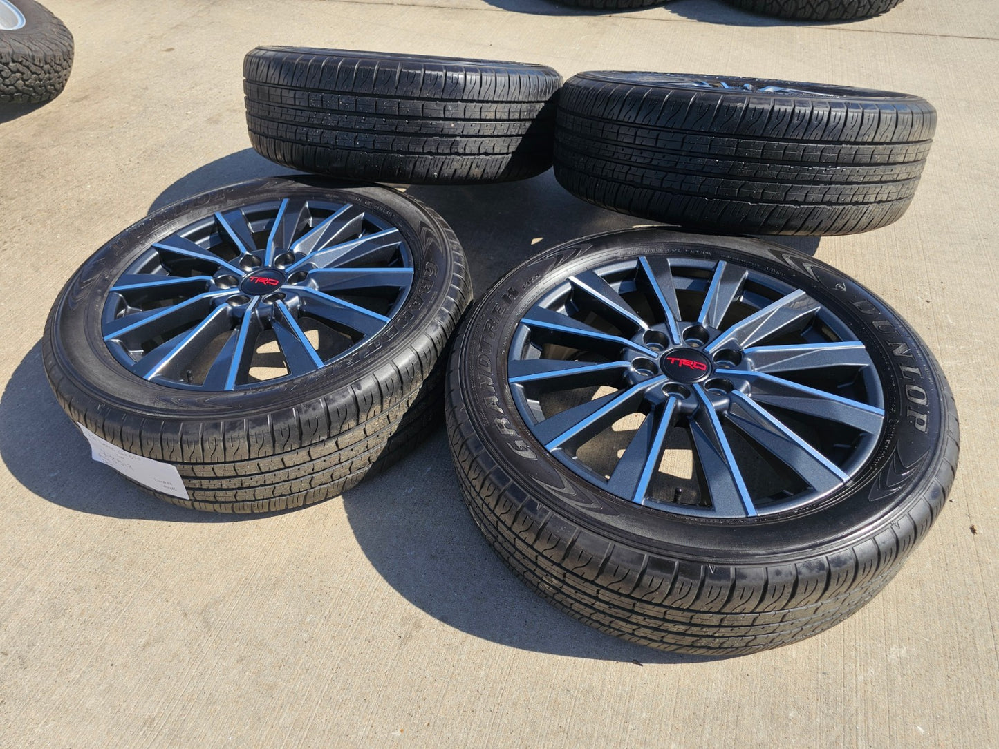 22" Lexus GX550 TRD OEM wheels rims Toyota Land Cruiser Tundra 78519 LX600 SET