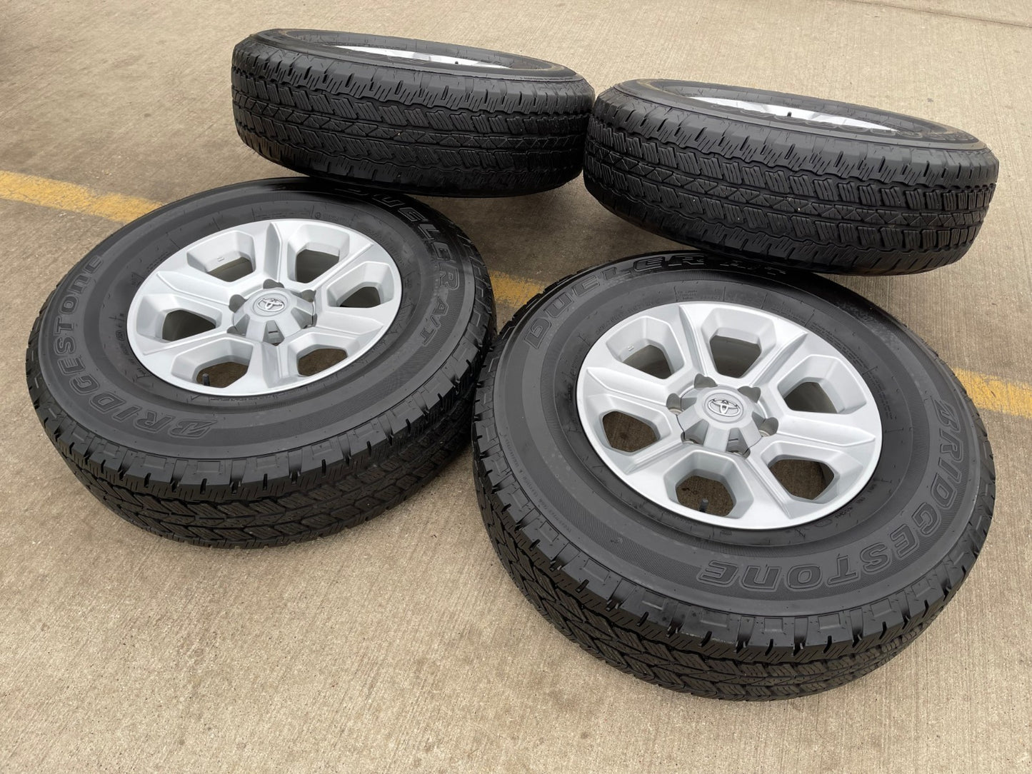 17" 4Runner Toyota Tacoma OEM wheels rims 75153 FJ DUELER A/T