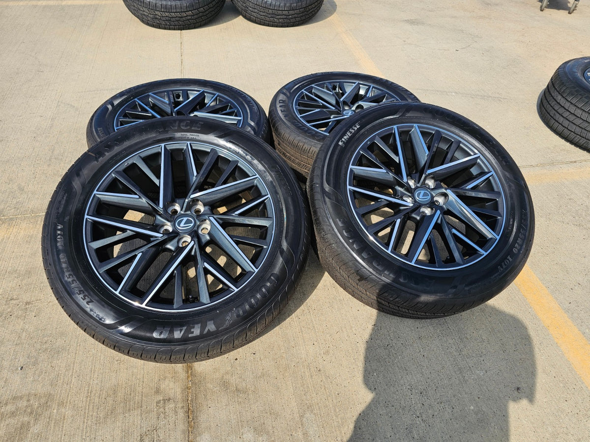 20" Lexus TX350 OEM 10574 wheels rims LS500H LS500 Grand Highlander SET NEW