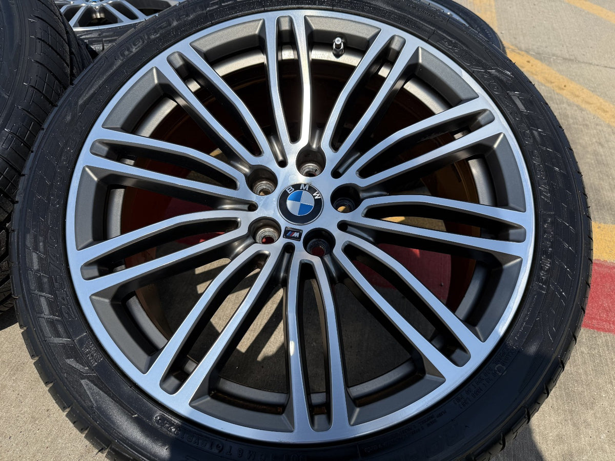 19" BMW 530i 540i 4 5 6 7 OEM 86332 Series wheels rims 2022 2023 2024 2025 SET