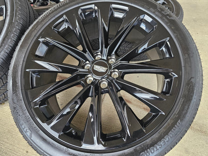 24" Cadillac Escalade V OEM ONYX wheels rims 2023 2024 2025 2026 2027 NEW