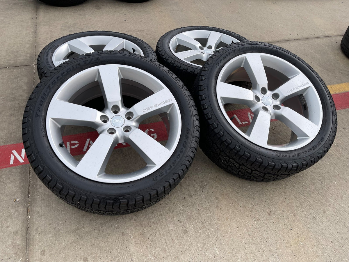 22" Land Rover Range DEFENDER OEM 72353 wheels rims SET BFG A/T