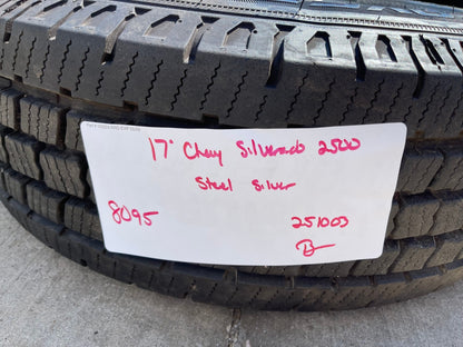 17" Chevy Silverado GMC Sierra 2500 3500 OEM 8095 wheels COOPER H/T3