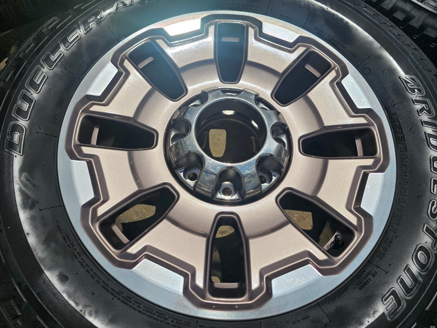 20" Ford F-250 F-350 OEM 10487 LIMITED KING RANCH tan wheels rims 2025 2026 SET