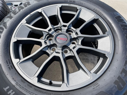 20" Toyota Tundra TRD OEM wheels rims 95314 65196 Sequoia gray GOODYEAR
