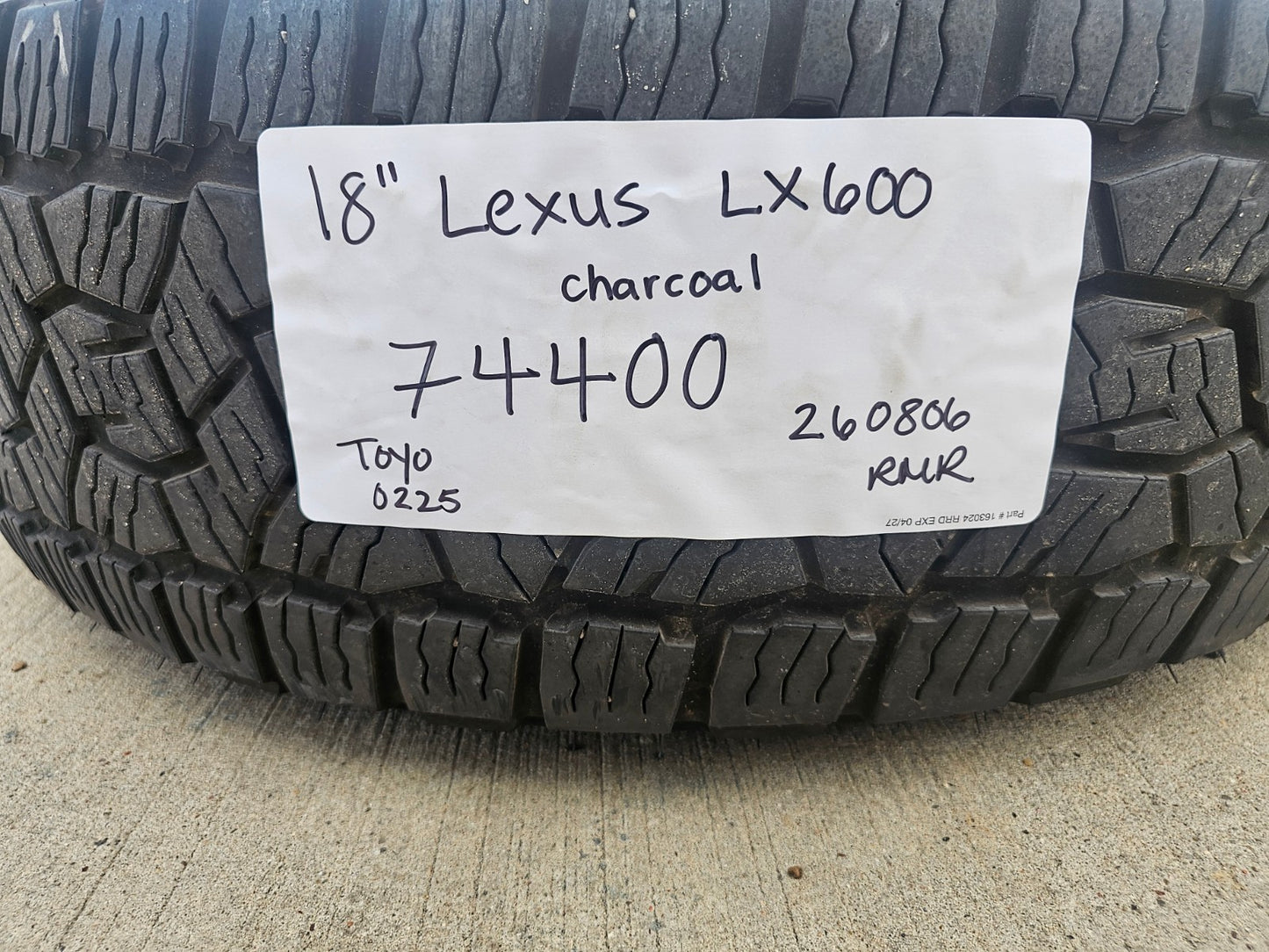 18" Toyota 4Runner Land Cruiser TRD Tundra OEM 74400 wheels rims GX550 SET