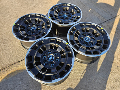 (4) 17" Ford Bronco wheels rims OEM 22025 Ranger 2023 2024 2025 2026 NEW