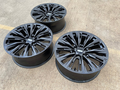 22" Cadillac Escalade V V600 Platinum OEM ORIGINAL wheel rim 2023 2024 2025 NEW
