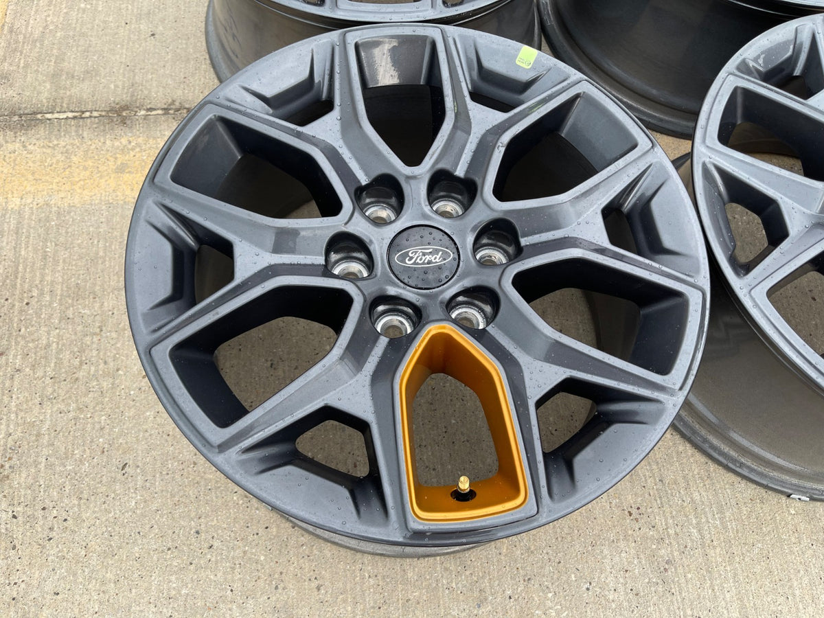 18" Ford Expedition F-150 TREMOR OEM rims wheels SET ORANGE 2027 NEW