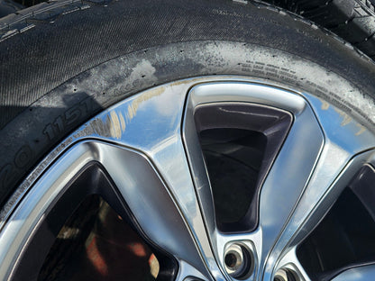 20" Dodge Ram 1500 OEM Laramie wheels rims 2681 tires HANKOOK DYNAPRO A/T2