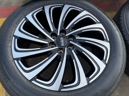 22" Lincoln Navigator OEM 10666 rims wheels BLACK LABEL 2025 2026 BRIDGESTONE