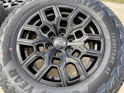 18" GMC Sierra Canyon Chevy Tahoe Colorado OEM 14097 wheels rims 2024 2025 2026