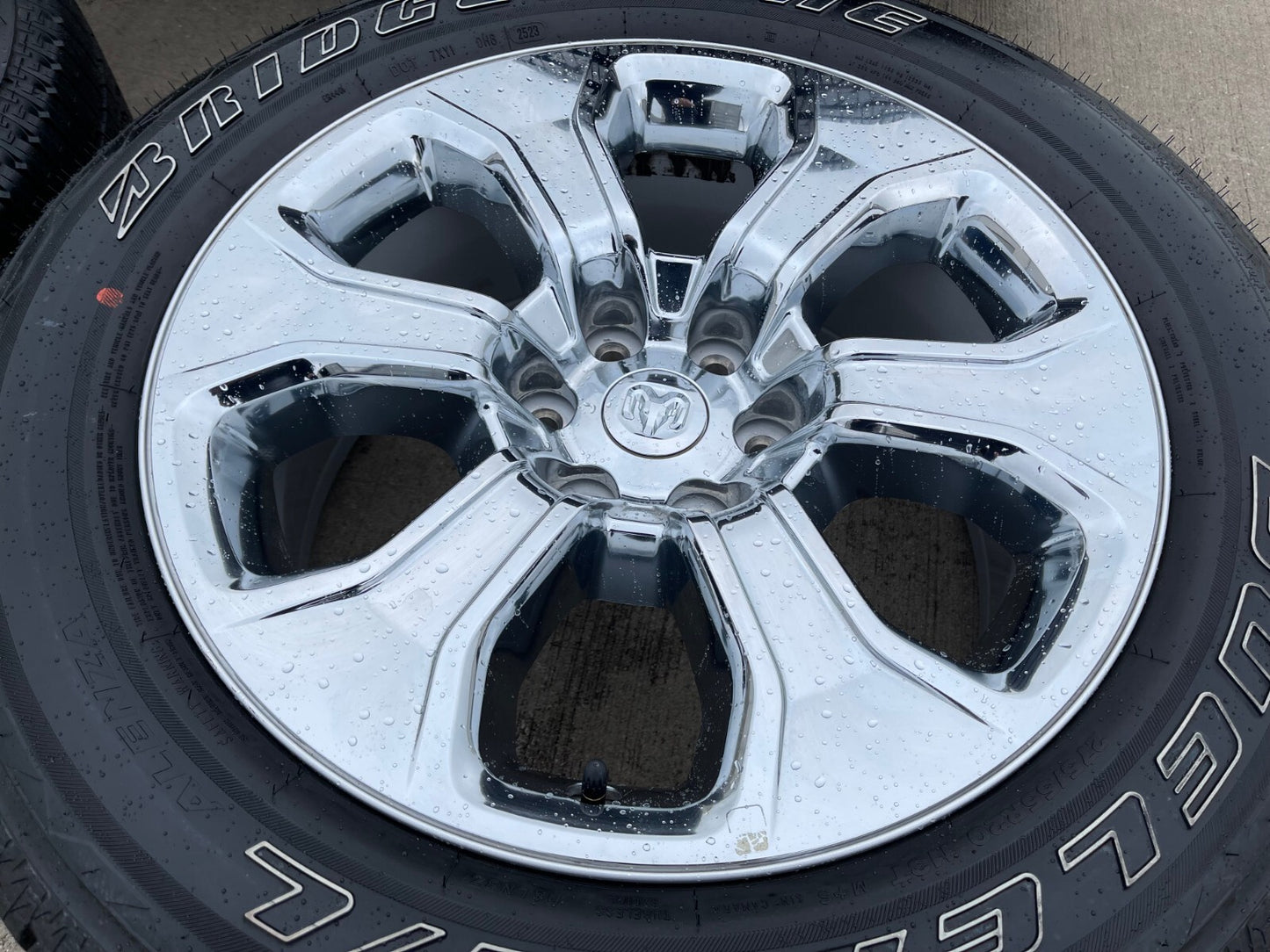 20" Dodge Ram 1500 OEM Laramie CHROME 2679 wheels rims 2023 2024 2025 2026