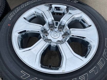 20" Dodge Ram 1500 OEM Laramie CHROME 2679 wheels rims 2023 2024 2025 2026