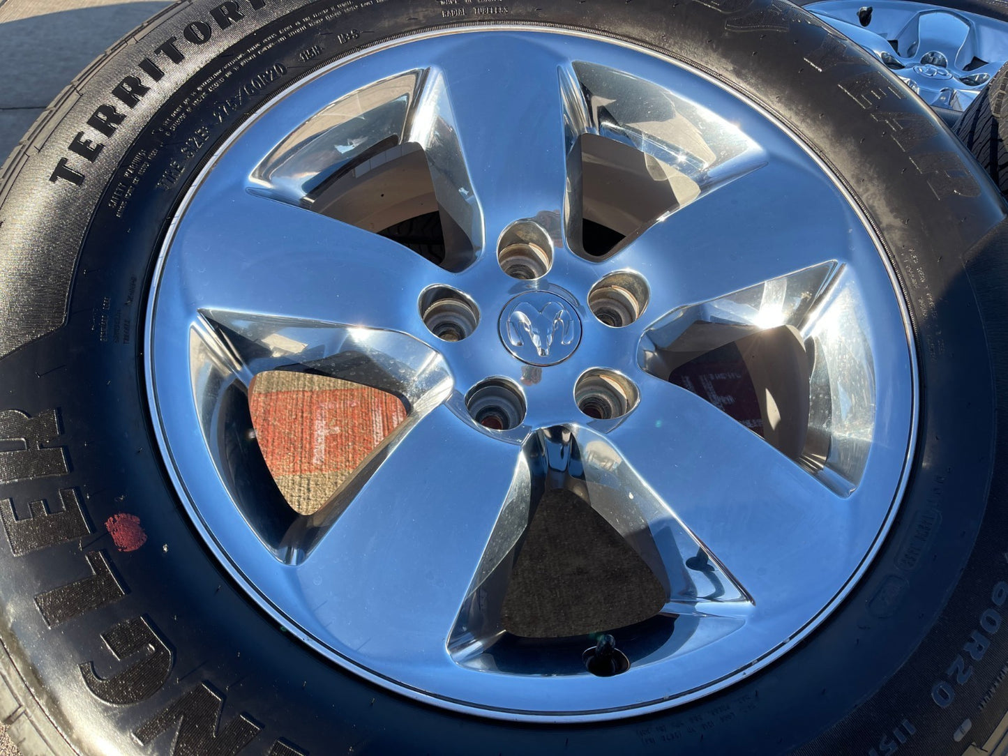20" Dodge Ram 1500 OEM wheels rims 2495 CHROME 5x139 5x5.5 SET