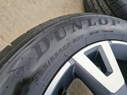 20" Toyota 4Runner TRD OEM 94198 wheels rims Tundra Sequoia 2025 2026 DUNLOP NEW