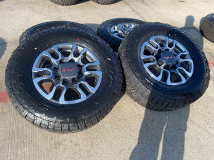 18" GMC Sierra AT4X Chevy Silverado 2500 3500 OEM 5949 wheels rims FALKEN NEW
