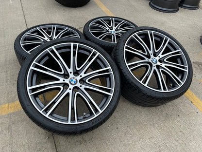 20" BMW OEM 530i M550i 5 Series wheels rims 86336 86340 tires