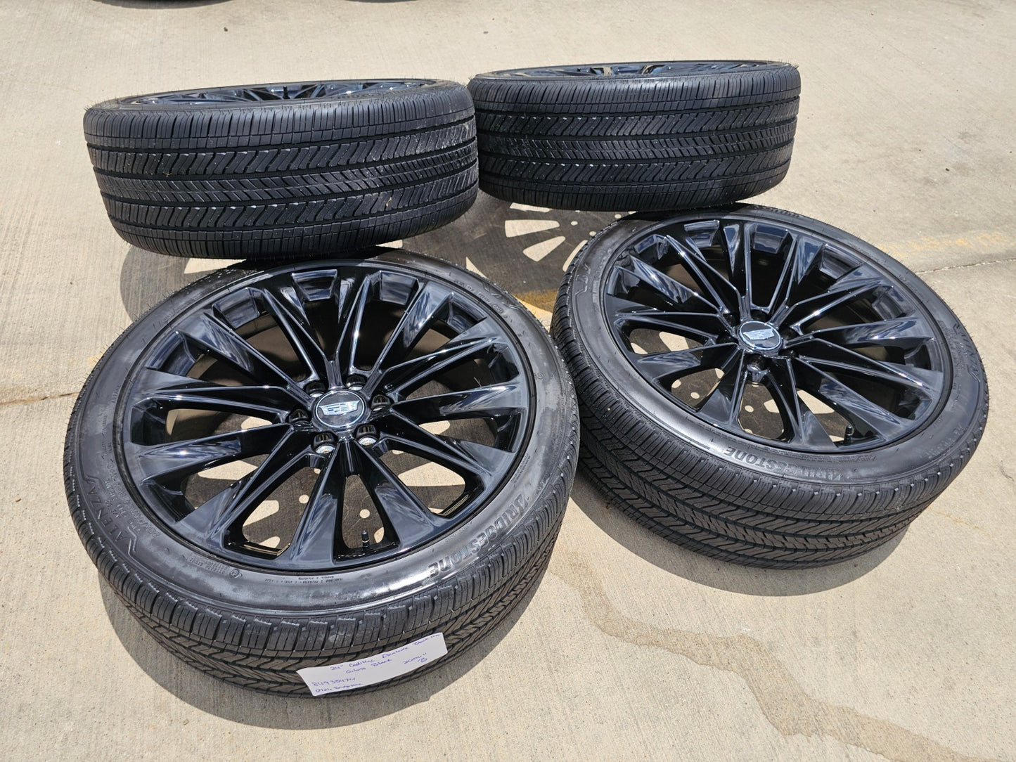 24" Cadillac Escalade V OEM ONYX wheels rims 2023 2024 2025 2026 2027 NEW