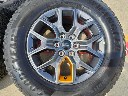 18" Ford Expedition F-150 TREMOR OEM rims wheels 2025 2026 2027 SET GOODYEAR