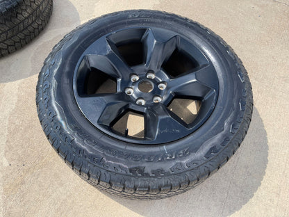 20" Ram 1500 LIMITED Laramie wheel rim black OEM 2675 2722 spare single