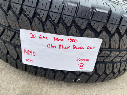 20" Chevy Tahoe Silverado OEM 14090 95417 wheels rims tires BRIDGESTONE A/T NEW