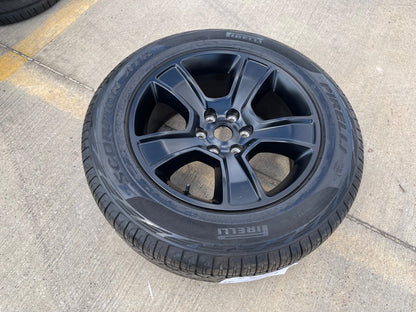 20" Dodge Ram 1500 OEM LIMITED Black 2676 2723 wheel rim PIRELLI A/TR single