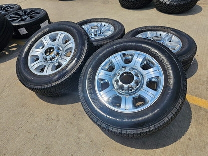 20" FORD F-250 F-350 Lariat OEM 3892 CHROME rims wheels tires MICHELIN