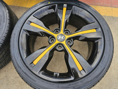 18" Hyundai Veloster K4 Sonata OEM wheel rims tires 70813 Tuscon Genesis NEW