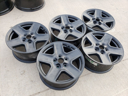 17" Jeep Gladiator RUBICON OEM wheels rims 9235 Wrangler 2022 2023 2024 2025 NEW