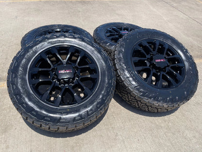 20" GMC AT4 Chevy Silverado Trail Boss 2500 87847207 OEM wheels rims NEW NITTO