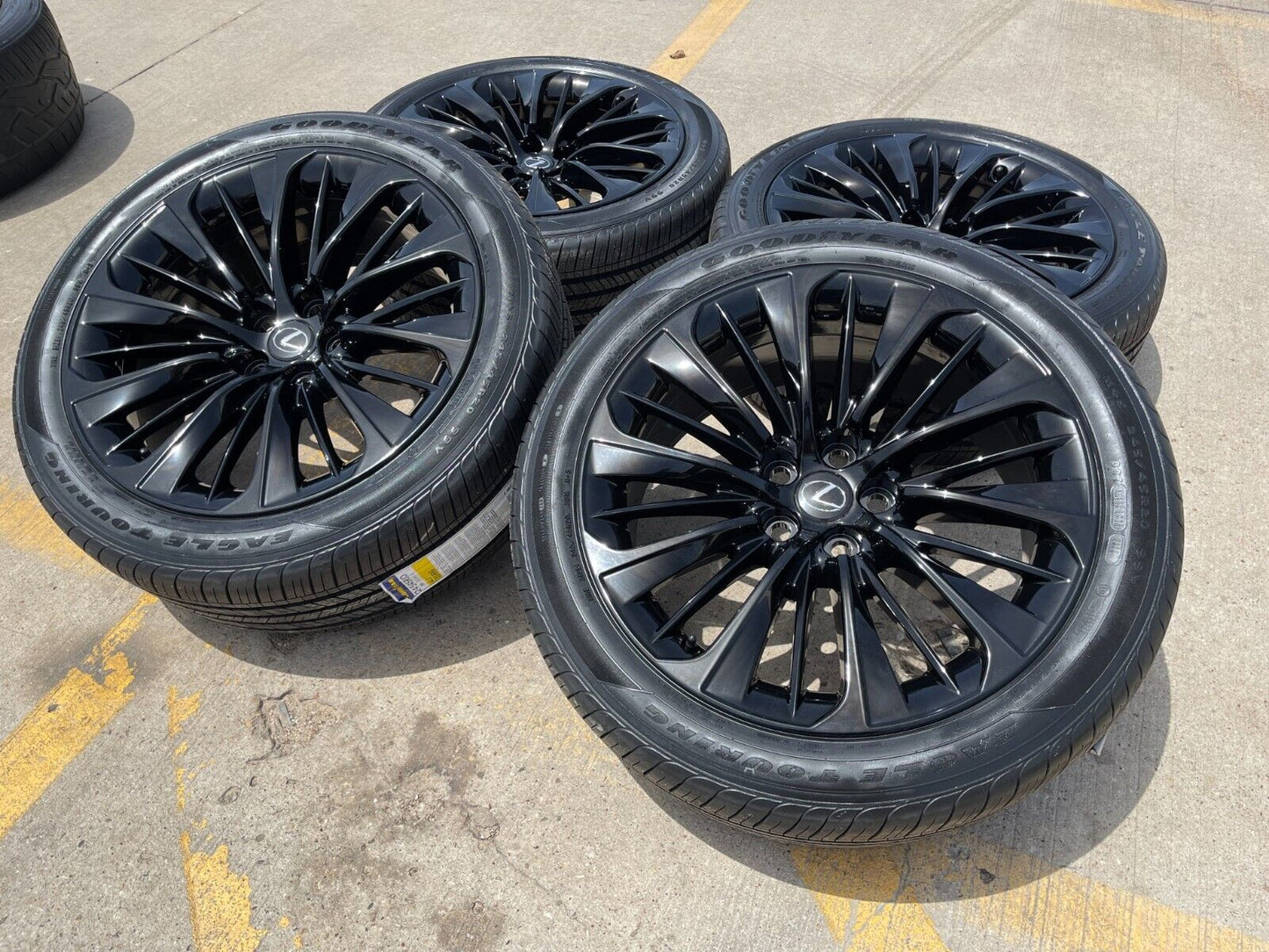 20" Lexus LS500 OEM wheels rims LC500 74370 LS500H 2021 2022 2023 2024 2025 NEW