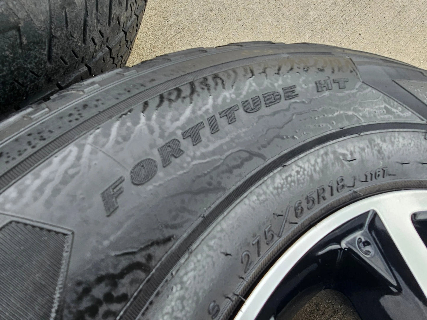 18" Toyota Tundra Sequoia TRD PRO black OEM wheels rims 5x150 tires 75157