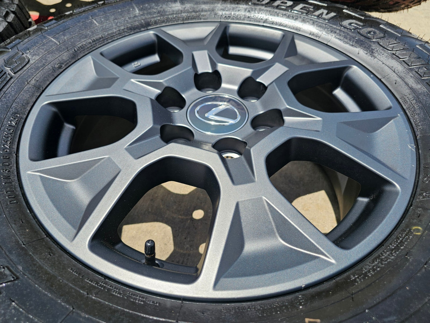 18" Toyota Tacoma TRD OEM 10544 wheels rims Land Cruiser Tundra SET TOYO A/T NEW