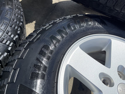 17" Jeep Gladiator OEM wheels rims 9074 Wrangler GOODYEAR TERRITORY A/T NEW