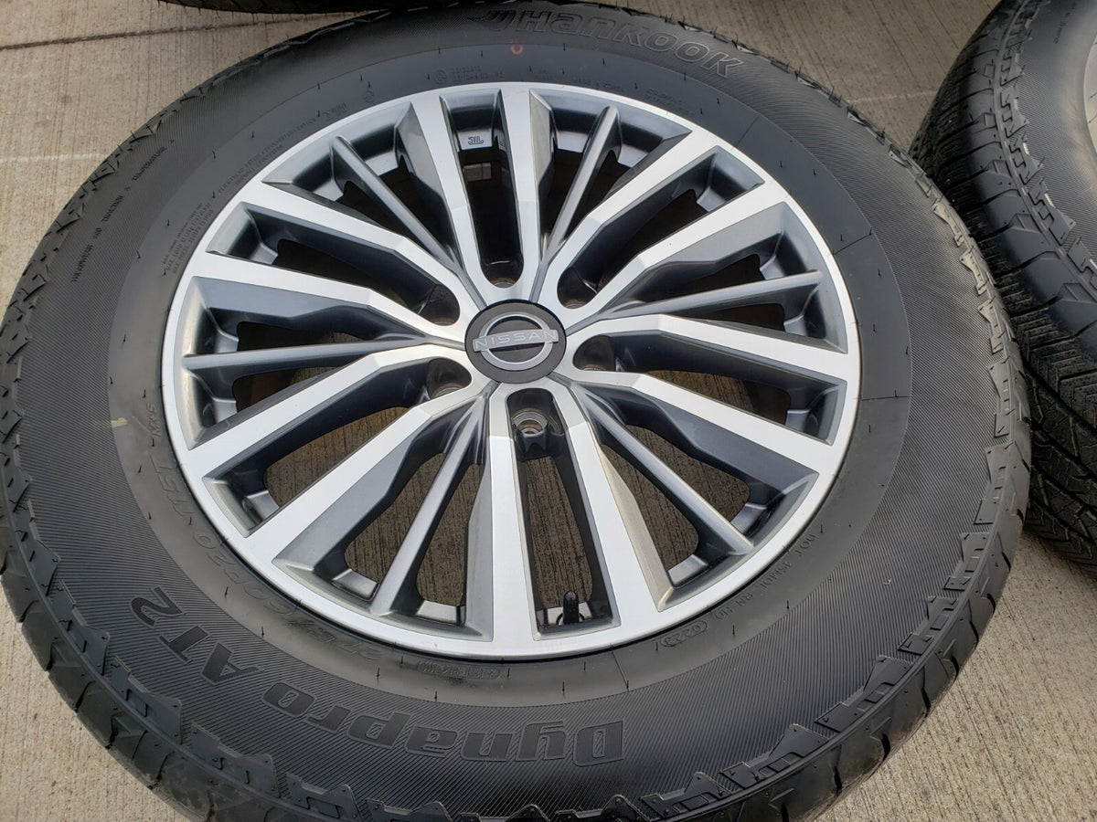 20" Nissan Titan Armada Infiniti QX80 OEM 62858 wheels rims 2023 2024 2025 2026