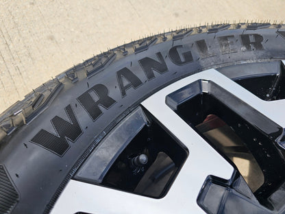 22" Chevy Silverado GMC Sierra 2500 OEM wheels rims A/T tires 2024 2025 NEW