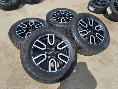 20" GMC Sierra Yukon AT4X Silverado OEM 5914 wheels rims SET BRIDGESTONE SET NEW