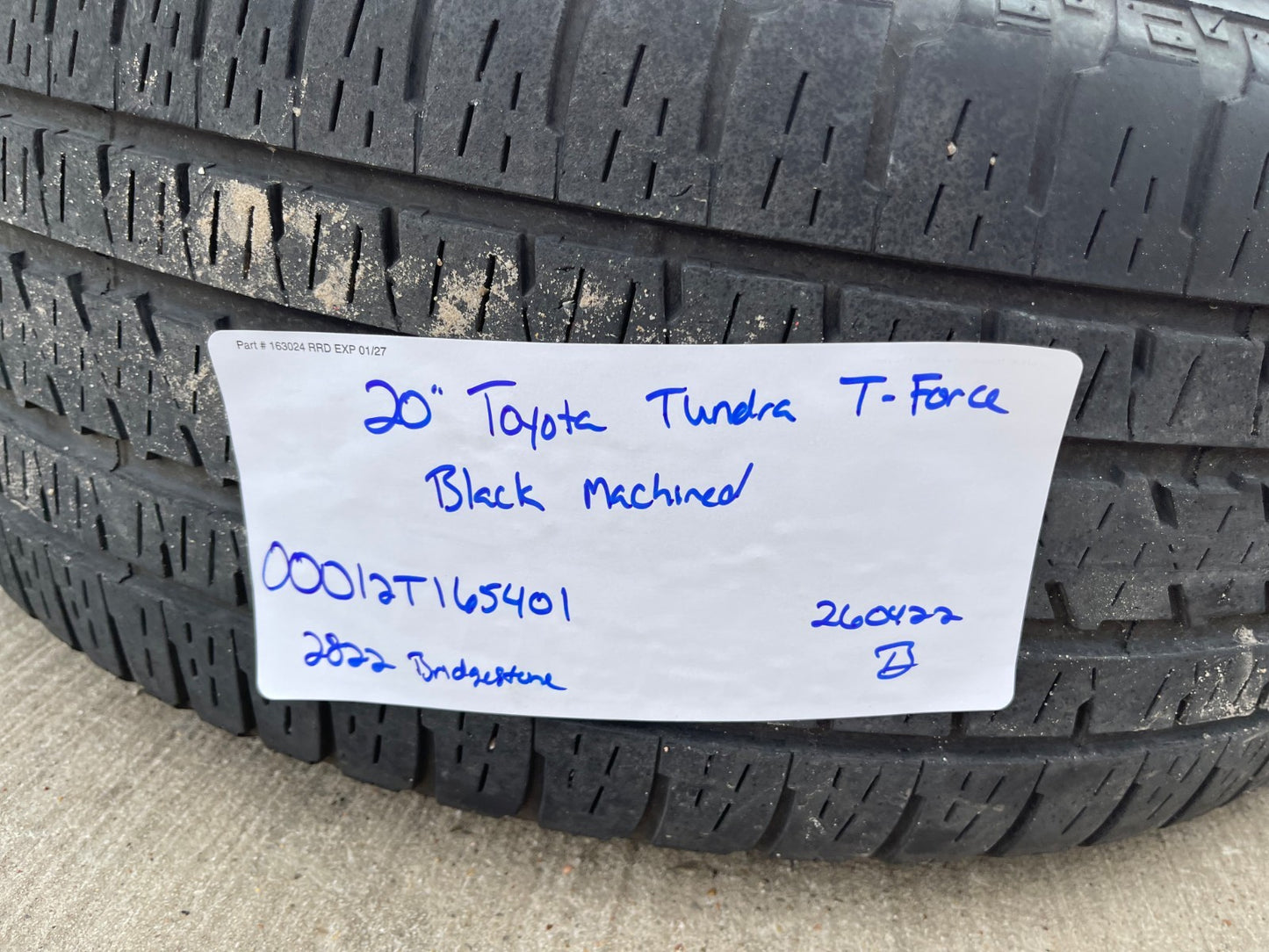 20" Toyota Tundra TSS TRD T Force OEM wheels rims 5x150 tires