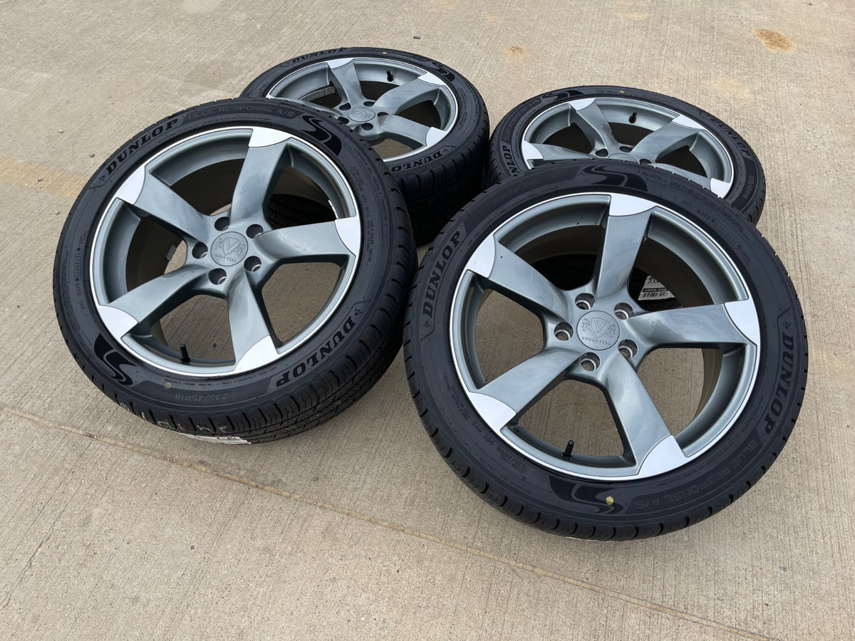 18" Audi S4 OEM Replica wheels rims 58867 58916 VW Jetta Passat GTI A3 S3 A4 A5