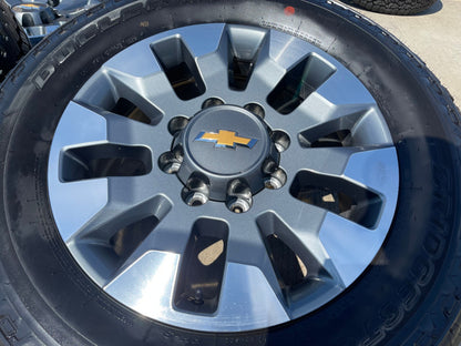 20" GMC Sierra Chevy Silverado 2500 3500 OEM 5960 5947 wheels rims BRIDGESTONE