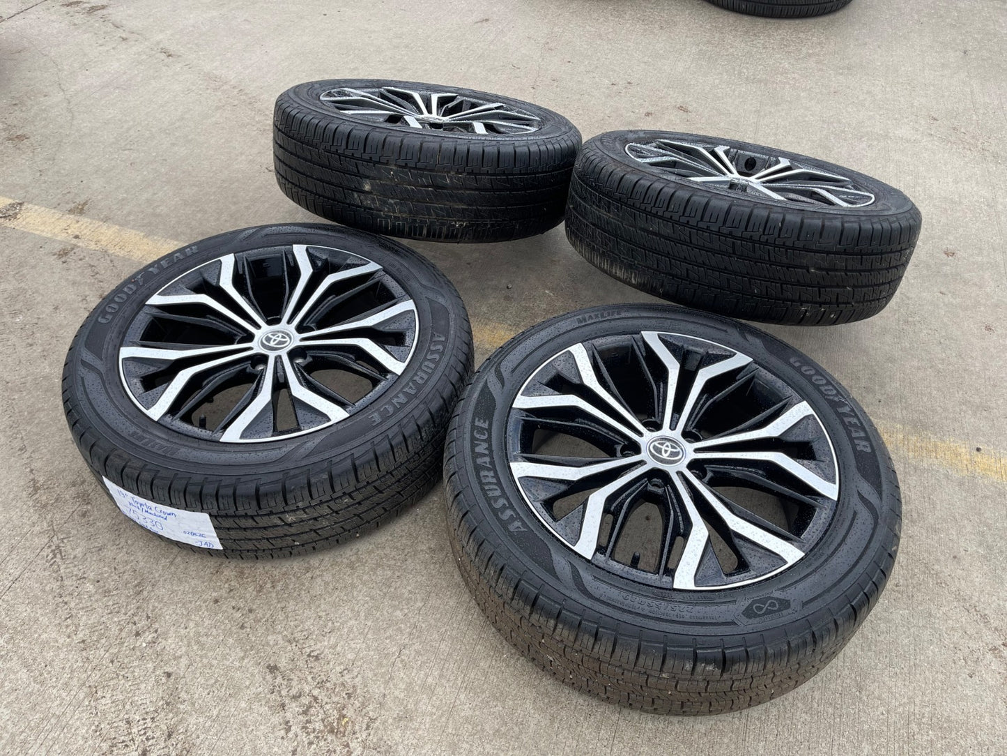 19" Toyota Crown OEM black wheels rims 75330 Camry Avalon Lexus 2024 2025 2026