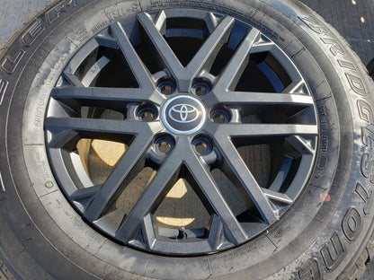 18" Toyota Tundra TRD OEM wheels rims 75281 black Sequoia LX600 2025 2026 NEW