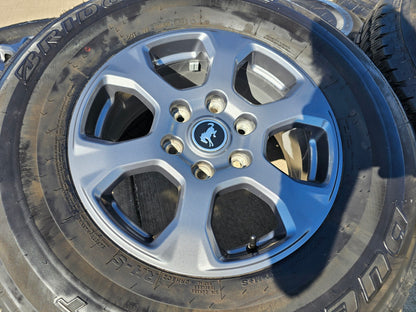 17" Ford Bronco Big Bend wheels rims 10384 OEM Ranger 2023 2024 2025 2026 NEW