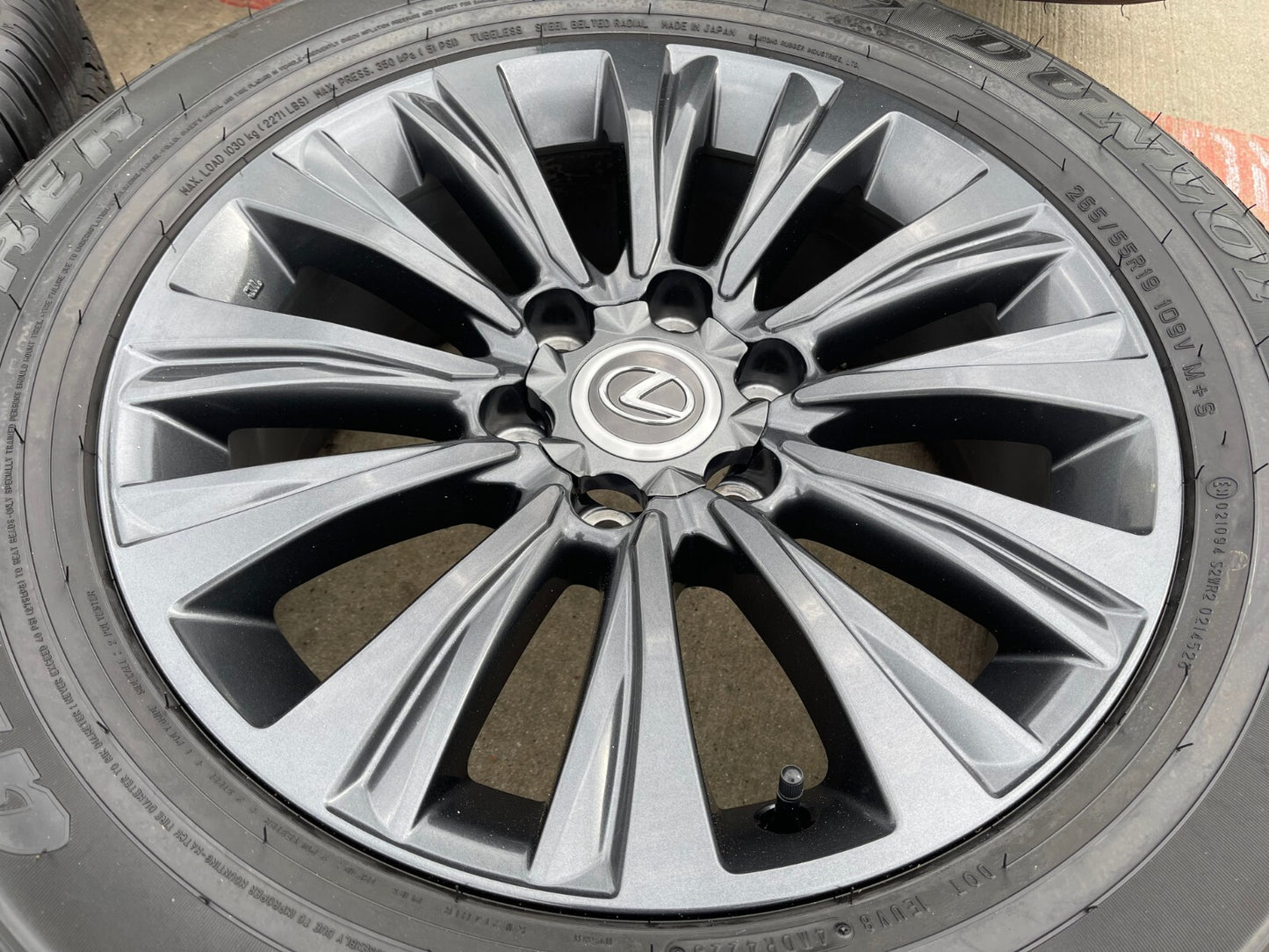 19" Lexus GX460 GX470 Tacoma 4Runner OEM 74388 wheels rims 2022 2023 2024