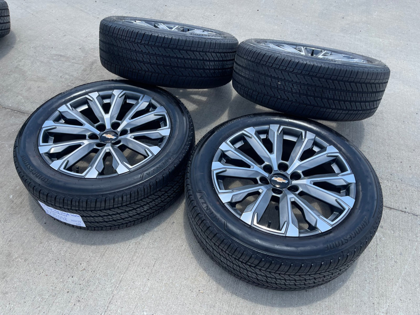 22" Chevy Tahoe Silverado Suburban OEM wheels rims 2023 2024 2025 2026 2027 NEW