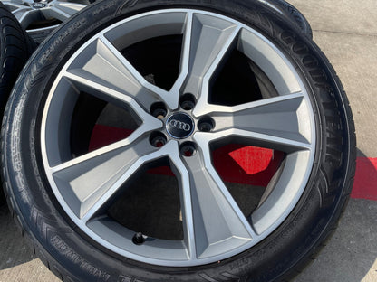 20" Audi Q5 wheels rims OEM 59075 Q3 Q7 Q8 SQ5 SQ3 RS S SET GOODYEAR