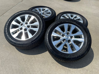 20" Toyota Tundra PLATINUM OEM 69533 SET wheels rims 5x150 tires BRIDGESTONE