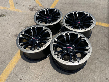 18" GMC Sierra Chevy Silverado OEM Beadlock wheels rims Canyon Colorado NEW