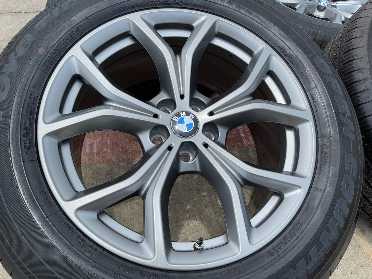 19" BMW X5 X6 X7 OEM 86458 Style 735 wheels rims SET FITS 2019-2027